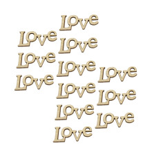 50 teile holz-chips liebesbrief dekorationen diy valentinstag