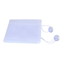 35X45Cm Premium Badewannen Spielzeug Organizer Mit Haken (Weiß)