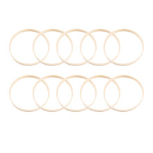 13 Pcs Bamboo Wood Dreamcatcher Rings Hoops for Crafts DIY