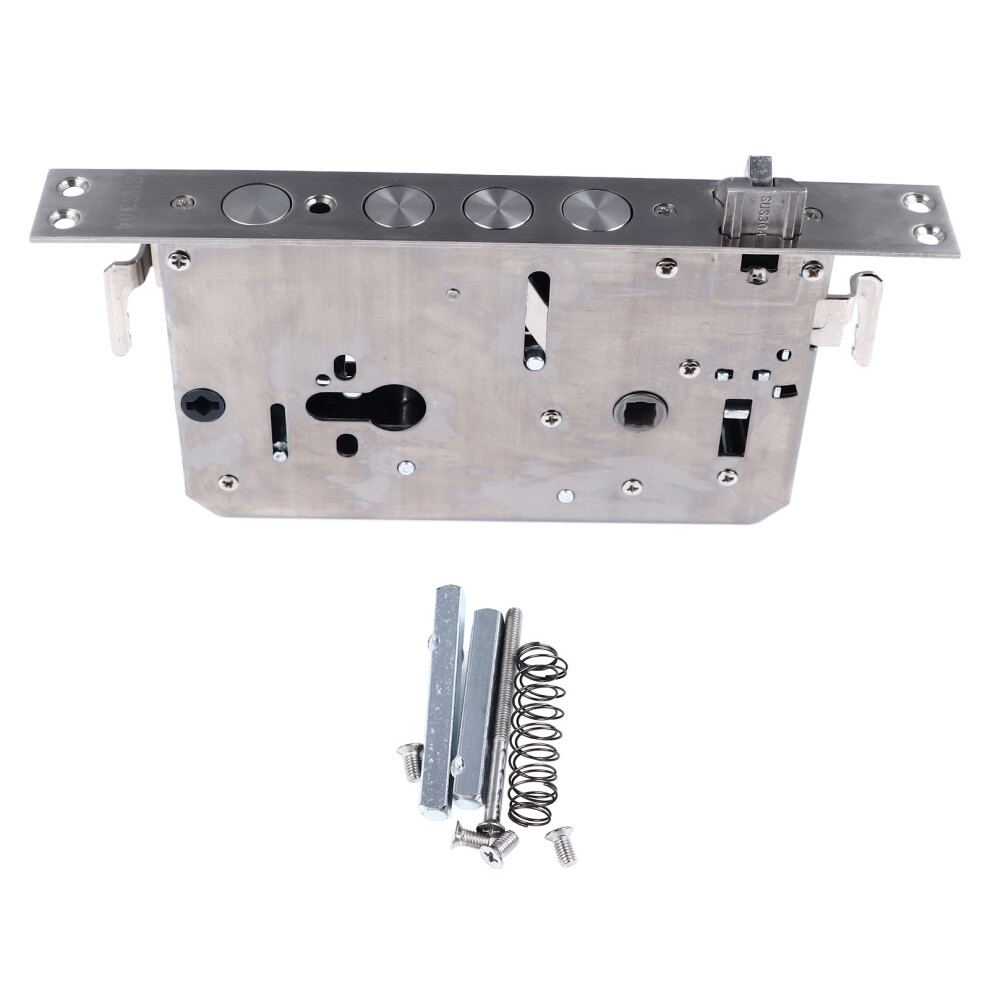 Door Locking Cylinder Mechanical Fingerprint Mortise Deadlock 609610725039