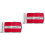 2 Pcs Simple Automatic Belt Fastener For Men Clothing Accessory 4