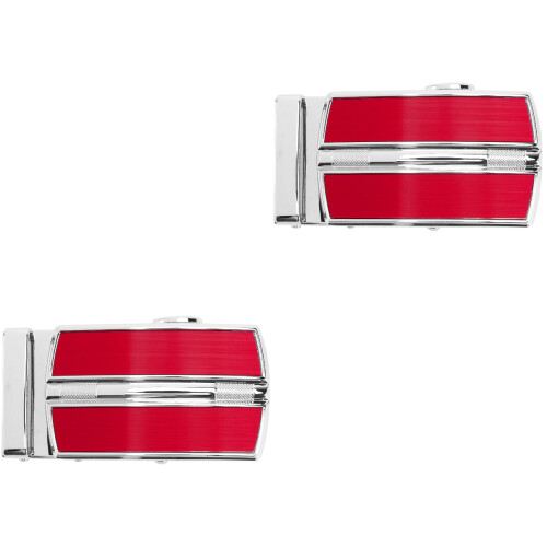 2 Pcs Simple Automatic Belt Fastener For Men Clothing Accessory 2