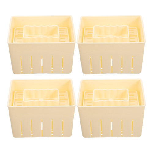 8 Pcs Tofu Press Mold Maker For Cheese And Tofu 2
