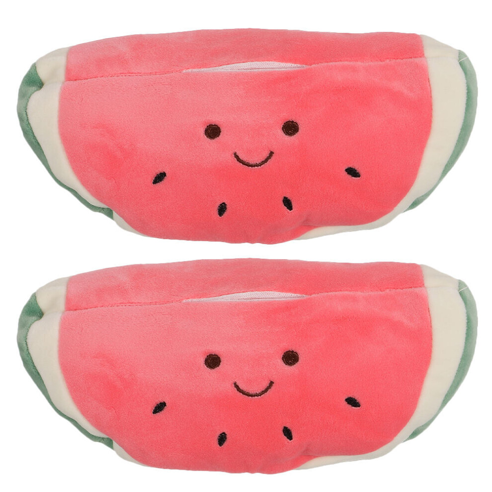 Ohphcall 4 Pcs Cartoon Plush Tissue Box Holder For Car Interior Accessories