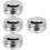 4Pcs Portable Ashtray For Tabletop Restaurant 9