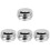 4Pcs Portable Ashtray For Tabletop Restaurant 4