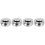 4Pcs Portable Ashtray For Tabletop Restaurant 6