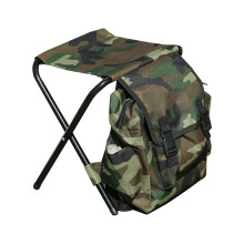 Fishing Chair Folding Backpack Chair Camping Outdoor Portable Travel Multi-Function Hiking Seat With Storage Bag