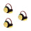 3Pcs Pineapple Designed Kids Earmuff Thicken Plush Warm Earshield 7