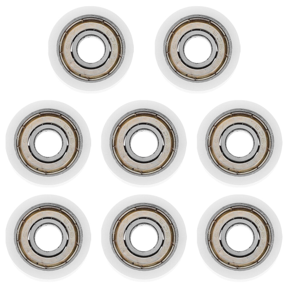 16 Pcs Nylon Pulley Wheel Bearing For Door Window Drawer Hardware 034170814846