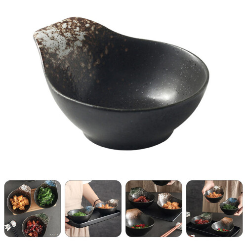 Ceramic Seasoning Dish Household Sauce Storage Container 2