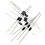100 in4007 1 a 1000 v do-41 schnelldiode 10