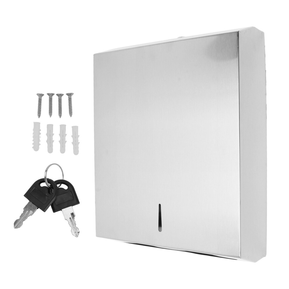 (bk50 Black) Wall Mounted Stainless Steel Tissue Holder Kitchen Bathroom Garage-image-OPC-PKXTNPB-NEW