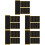 60 Pcs Fingerboard Grip Tape Foam 8