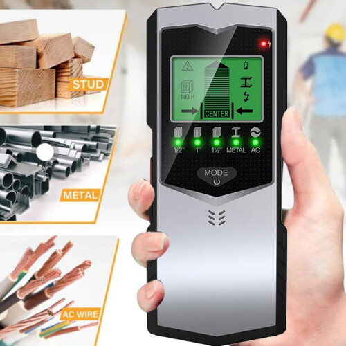 Stud Detector Portable Stud Finder Tool For Walls Pipes Cables Joists Metal Carpentry 2