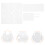 1 satz pegboard-ablageorganizer, wandregal, tragbar 4