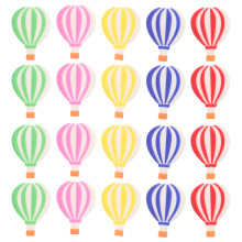 20 heißluftballon-verzierungen basteln dekorieren