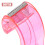 1 set klebebandabroller mit halter und abrollschneider, tragbar 10