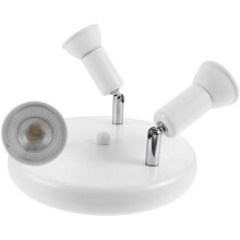 2 Pcs 3-Head Ceiling Light Spotlights Decorative Fixture