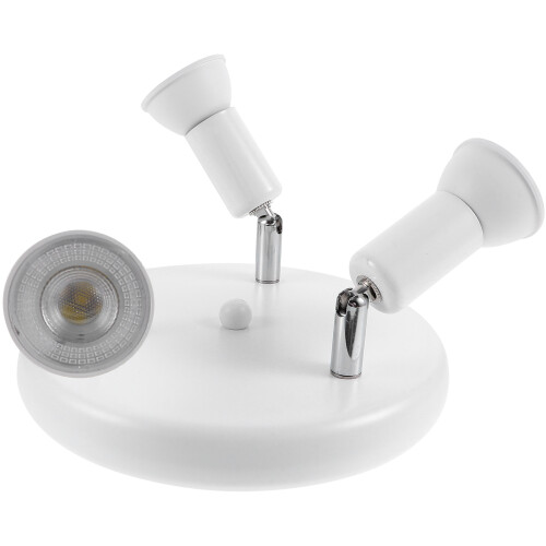 2 Pcs 3-Head Ceiling Light Spotlights Decorative Fixture