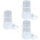 3Pcs Hanging Hamster Food Dispenser Automatic Hedgehog Feeder Holder 9