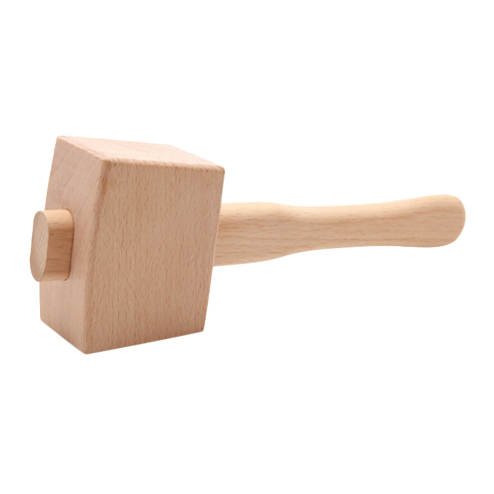 2Pcs Carpenter Wooden Hammer And Wood Mallet 033759392102