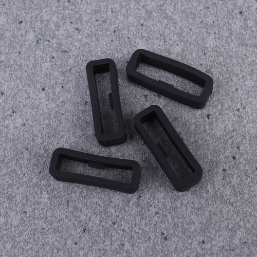 5 silikon armband für 20 mm schwarz 2