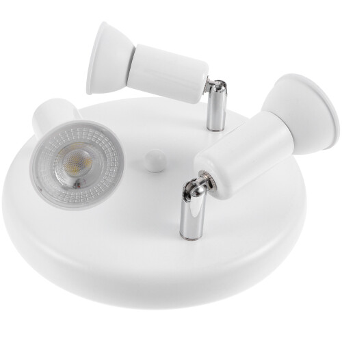 2 Pcs 3-Head Ceiling Light Spotlights Decorative Fixture 2