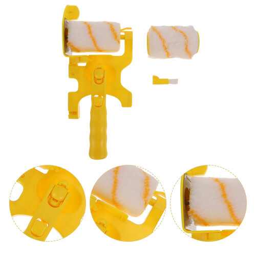 1Set Gele Multifunctionele Verfroller Kit Voor En Huis 1