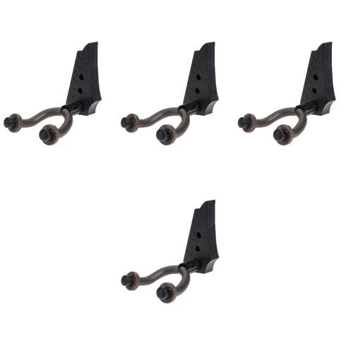 4Pcs Violin Wall Hanger Ukulele Guitar Holder Rack Accessory 2