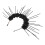 1St Gothic Haarband Dames Uitvoering Haaraccessoire Zwart 7