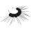 1St Gothic Haarband Dames Uitvoering Haaraccessoire Zwart 10