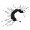 1St Gothic Haarband Dames Uitvoering Haaraccessoire Zwart 9