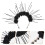 1St Gothic Haarband Dames Uitvoering Haaraccessoire Zwart 8