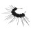 1St Gothic Haarband Dames Uitvoering Haaraccessoire Zwart 1