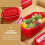 rechteckige Kunststoff-Lunchbox, 1 , rot 7