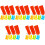 75 Pcs Silicone Finger Protectors For Sewing Gardening Crafting 3