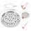 1 set schneckenplatte mit halter klemme gabel 6