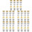 100 Pcs Diy Copper Sewing Thimble For Cross Stitch Finger Protector 6