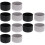 12 Pcs Silicone Bottle Bottom Protective Covers For Household Use 7