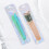 200Pcs Durable PP Pen Storage Bags Sky-Blue with Transparent Front 6