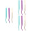 9 Pcs Eyelash Extensions Tweezers And Applicator Tools 6