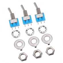 20Stk Auto Toggle Spdt On-On 3 Polig 2 Positionen 6A 125V