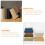 3 simulation buch-ornamente, künstliche papierbuch- 11