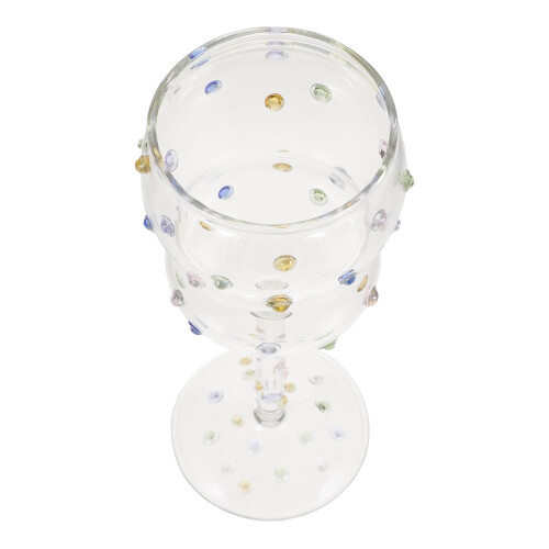 mit punktdekor, sektglas, bar-party-becher