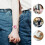 Accessoire Montre Acier Doré Bague Protectrice Design Chic 6