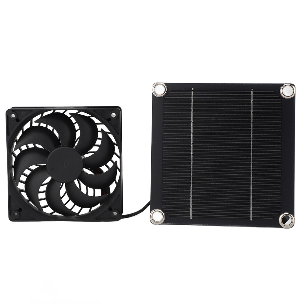 5W 5V Monocrystalline Solar Panel Fan Kit 609610728283