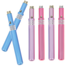 6 . Metallgehäuse-Lippenpinsel, teleskopierbar, Faser