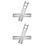 2Pcs Stainless Steel Tile Opener Locator Drilling Positioning Tool 5