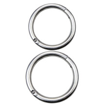 10 Pcs Stainless Steel Cattle Nose Ring Reusable Livestock Farm Tool